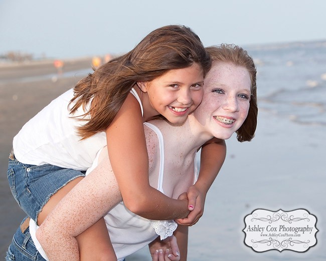 Galveston Family Beach Portraits