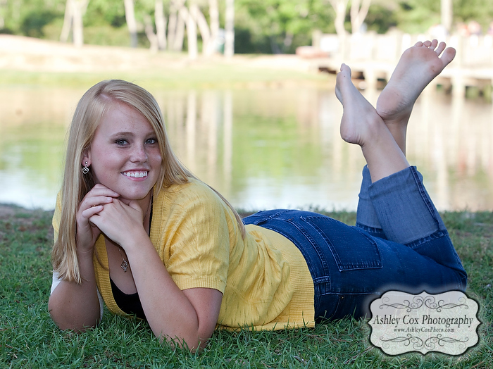 Megan's senior portraits in Katy, Texas at Mayde Creek High School.