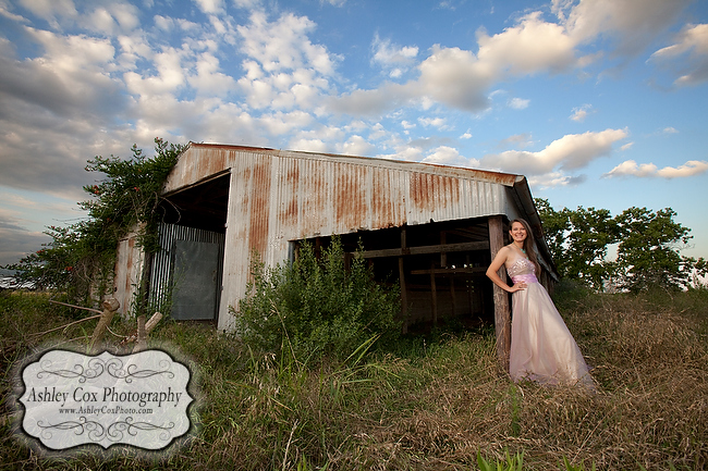 Shelbi's senior portraits in Katy, Texas at Mayde Creek High School.