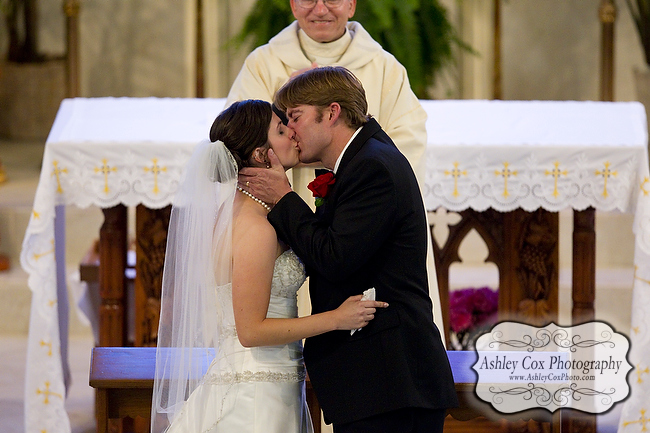 The wedding and reception of Holly Mead and Clinton Fatter at St. Patrick Catholic Church and Hotel Galvez in Galveston, Texas on Saturday April 28, 2012.