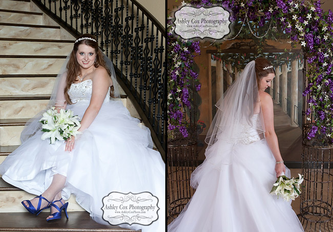 Tiffany's bridal portrait session at Di Amici Upscale Events in Seabrook, Texas on June 11, 2012.