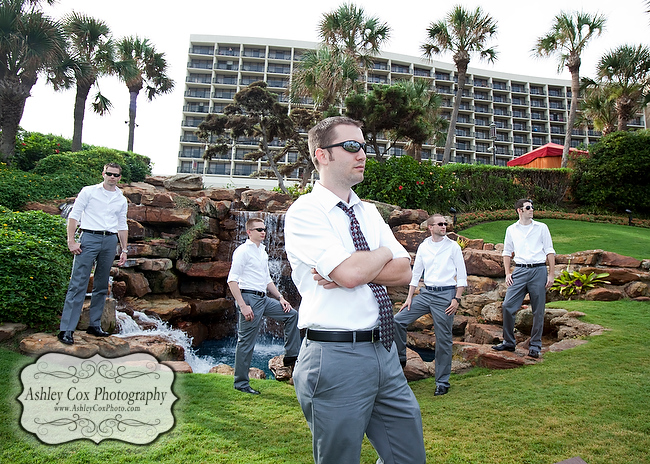 The wedding of Amanda and Nathan at the San Luis Resort in Galveston.