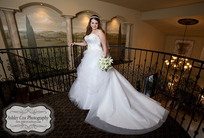 Tiffany's bridal portrait session at Di Amici Upscale Events in Seabrook, Texas on June 11, 2012.