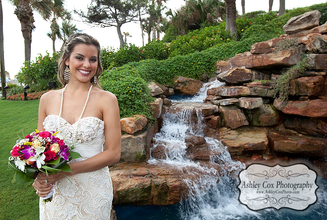 The wedding of Amanda and Nathan at the San Luis Resort in Galveston.